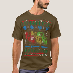 Lumberjack Ugly Christmas Sweater Chainsaw Lover