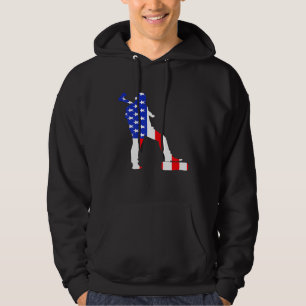 Lumberjack Usa Flag American Inside Me Forest Wood Hoodie
