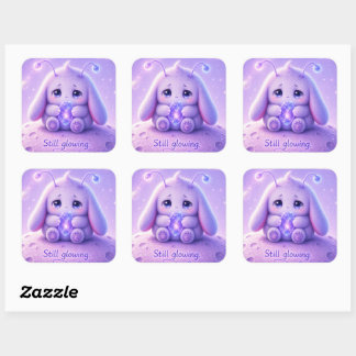 Lumeni “Still Glowing” Square Sticker