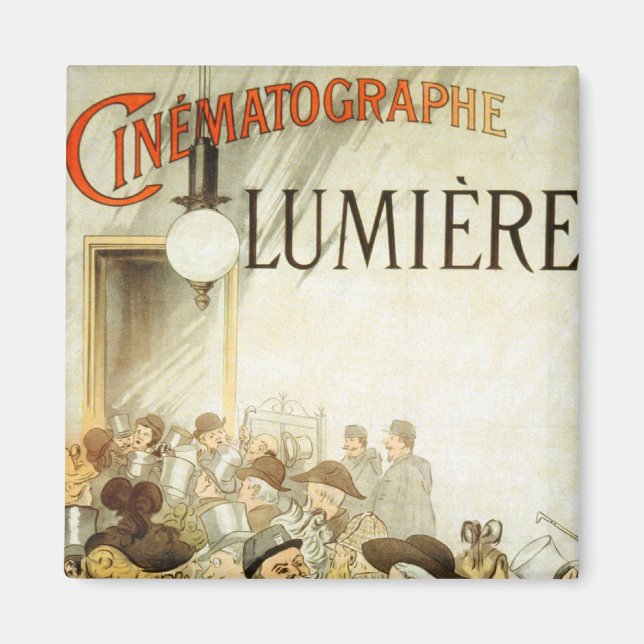 Lumière Brothers Cinema Poster Magnet (Front)