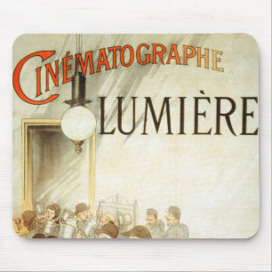 Lumière Brothers Cinema Poster Mouse Mat