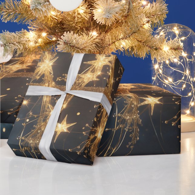 Lumina Arbor – Golden Tree Gift Wrap (Holidays)