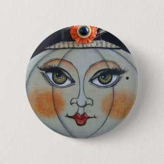 Lumina Pumpkin Halloween 6 Cm Round Badge