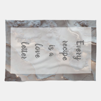 Lumina - White  Tea Towel