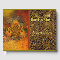 "Luminaries" (Fall) Wedding Guest Book