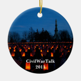 Luminary at Gettysburg Cemetery Ornament