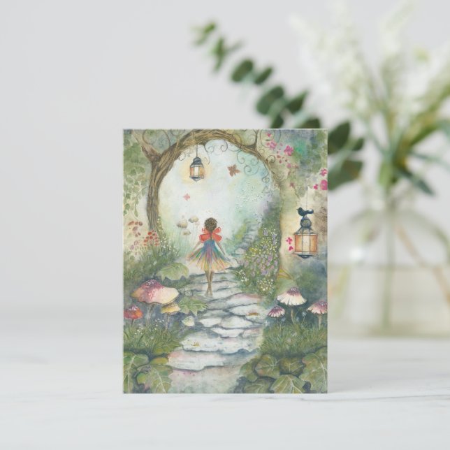 Lumina's Portal of Dreams Holiday Card (Standing Front)