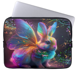 Luminescent Bunny Laptop Sleeve