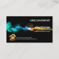 Luminescent Electric Lightning Strike Electrician
