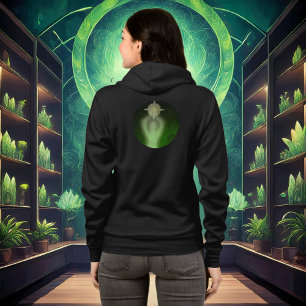 Luminescent Resilience Green Hoodie