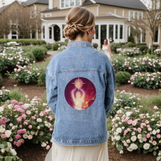 Luminescent Resilience Purple Denim Jacket