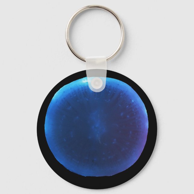 Luminol on a radish key ring (Front)