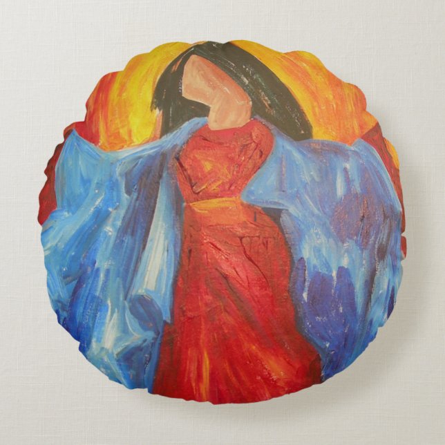 Luminosity 2011 round cushion (Front)