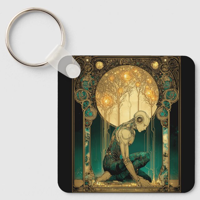 Luminous Ascension Key Ring (Front)
