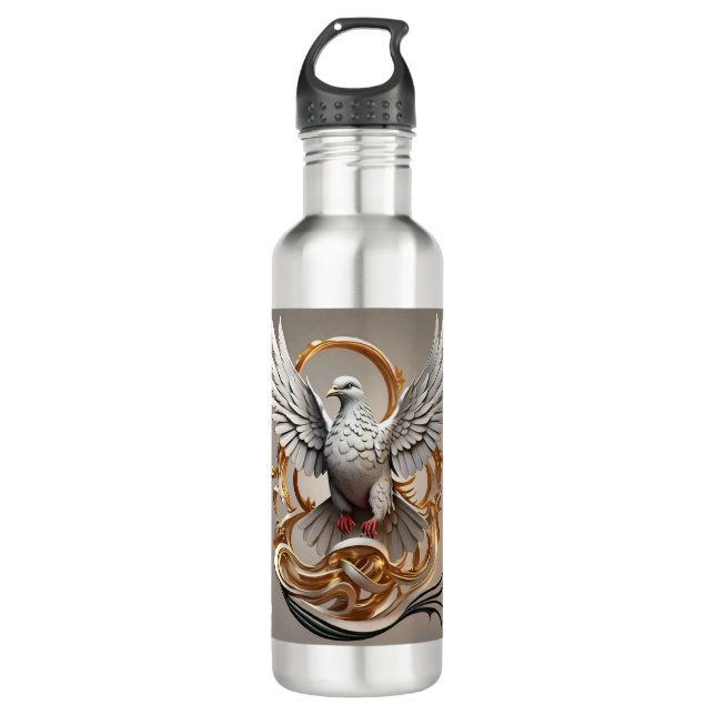 "Luminous Ascent" 710 Ml Water Bottle (Front)