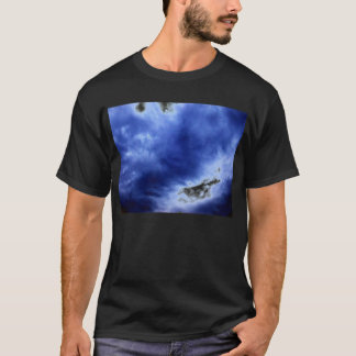 Luminous Blue Storm Clouds by KLM T-Shirt