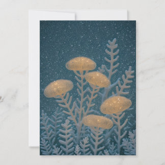 Luminous Botanical Invitation | Holiday Cards