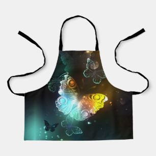 Luminous Butterfly and Night butterflies Apron
