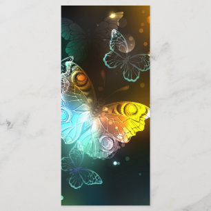 Luminous Butterfly and Night butterflies Menu