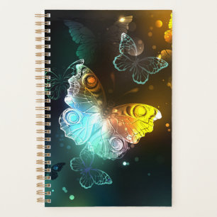Luminous Butterfly and Night butterflies Planner