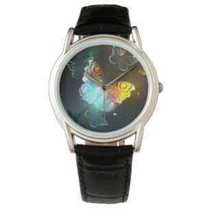 Luminous Butterfly and Night butterflies Watch