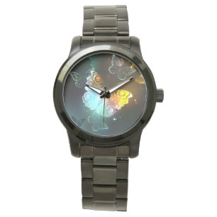 Luminous Butterfly and Night butterflies Watch