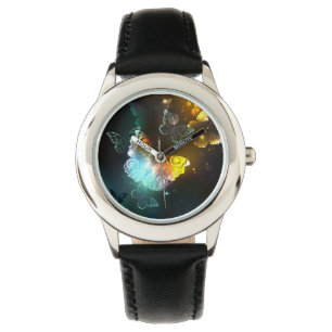 Luminous Butterfly and Night butterflies Watch