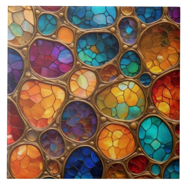 Luminous Cells Tile (Front)