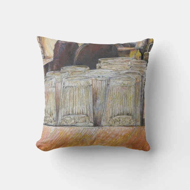 Luminous Equivalent of Passionate Emotions Cushion (Front)