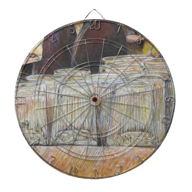 Luminous Equivalent of Passionate Emotions Dartboard (Front)