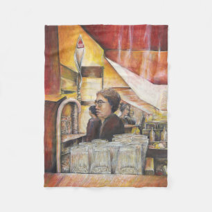 Luminous Equivalent of Passionate Emotions Fleece Blanket