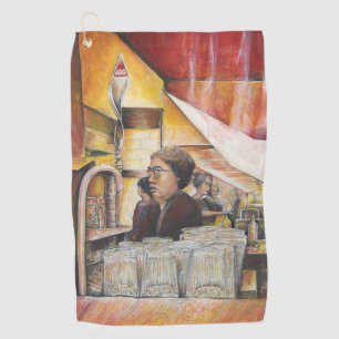 Luminous Equivalent of Passionate Emotions Golf Towel