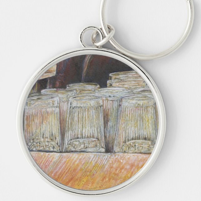 Luminous Equivalent of Passionate Emotions Key Ring (Front)