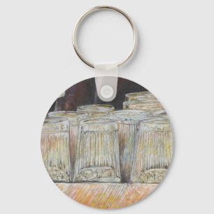 Luminous Equivalent of Passionate Emotions Key Ring