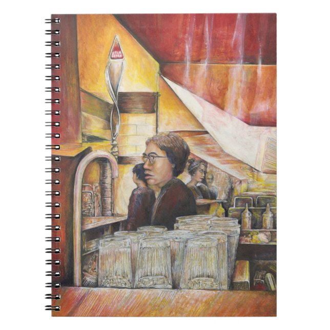 Luminous Equivalent of Passionate Emotions Notebook (Front)