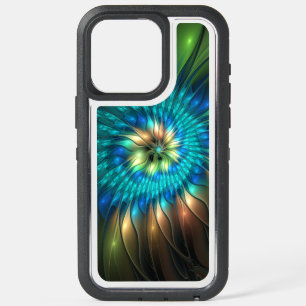Luminous Fantasy Flower, Colourful Abstract Fracta