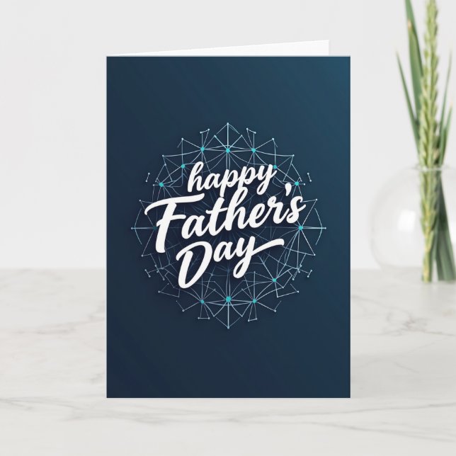 Luminous Fathers Day Card (Front)