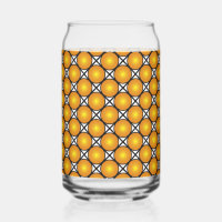 Luminous Golden Dots Black White Lattice Pattern