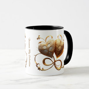 "Luminous Hearts Touch" Mug