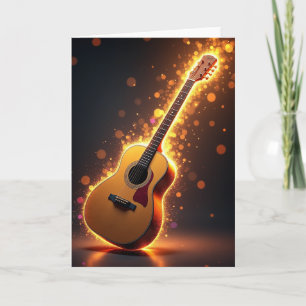 Luminous Instrument Fathers Day Card