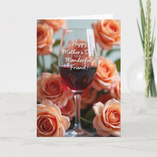 Luminous Mothers Day Toast Card