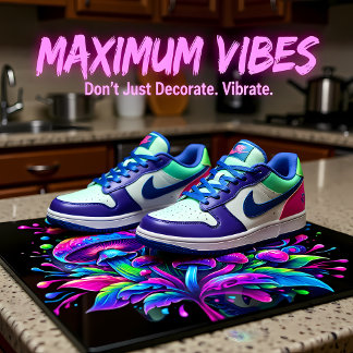 Luminous Mushroom Fantasy Bloom Tile