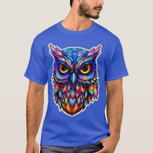 Luminous Nocturne Holographic Owl Splendour 1 T-Shirt