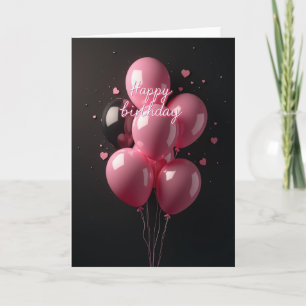 Luminous Orb Birthday Card
