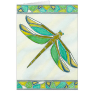 Luminous Pastel Dragonfly by Vanna Lam