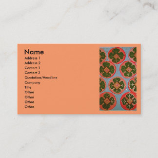 luminous Persimmons Business Card