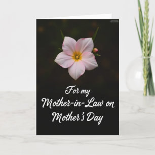 Luminous Petals Mothers Card