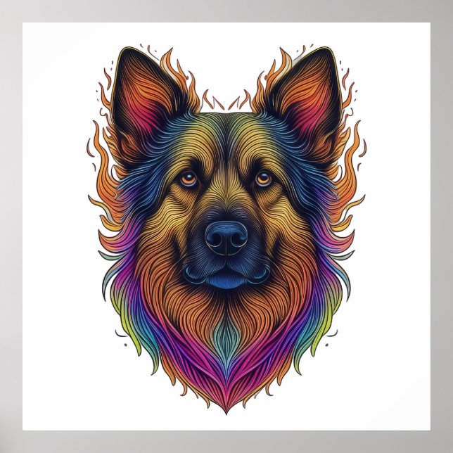 Luminous Shepherd Poster (Front)