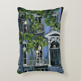 Luminous Shere from Within, New York City Decorative Cushion