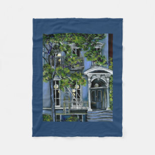 Luminous Spheres from Within Fleece Blanket